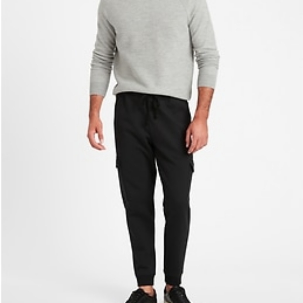 Gorgeous Black Cargo Joggers